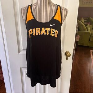 Nike Black Dri-FIT pirates large tank top T69